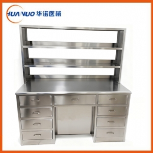 C7 全不锈钢I型工作台(带试剂架)